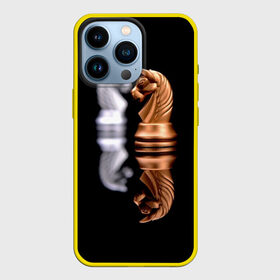 Чехол для iPhone 13 Pro с принтом Ход конём в Кировске,  |  | Тематика изображения на принте: 64 | chess | игра | конь | спорт | фигура | шахматы