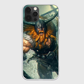 Чехол для iPhone 12 Pro Max с принтом Olaf в Кировске, Силикон |  | league of legends | lol | olaf | viking | викинг | лига легенд | лол | олаф