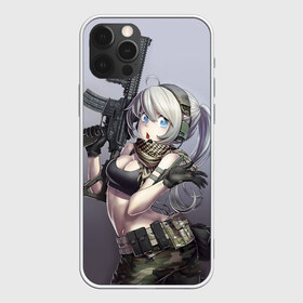 Чехол для iPhone 12 Pro Max с принтом Девушка с оружием в Кировске, Силикон |  | anime | automatic | beautiful | girl | guns | japanese | автомат | аниме | девушка | красивая | оружие | японский