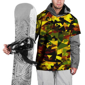 Накидка на куртку 3D с принтом Mirror texture в Кировске, 100% полиэстер |  | Тематика изображения на принте: абстракция | геометрия