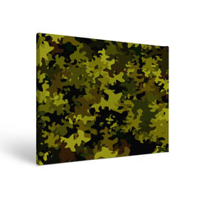 Холст прямоугольный с принтом Camouflage в Кировске, 100% ПВХ |  | Тематика изображения на принте: камуфляж | хаки