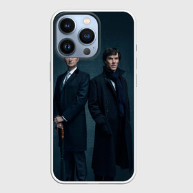 Чехол для iPhone 13 Pro с принтом Холмсы в Кировске,  |  | benedict | cumberbatch | doctor watson | freeman | holmes | sherlock | бенедикт | доктор ватсон | камбербатч | мартин | фриман | холмс | шерлок