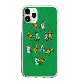 Чехол для iPhone 11 Pro матовый с принтом Боевая морковь в Кировске, Силикон |  | Тематика изображения на принте: animal | beast | karate | nature | rabbit | vegan | битва | бой | веган | вегетарианец | животное | зайка | зайчик | заяц | зверь | карате | кролик | морковь | овощ | природа