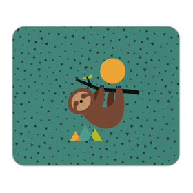 Коврик прямоугольный с принтом Довольный ленивец в Кировске, натуральный каучук | размер 230 х 185 мм; запечатка лицевой стороны | animal | art | bear | beast | nature | sun | арт | животное | зверь | лето | медведь | мишка | природа | солнце