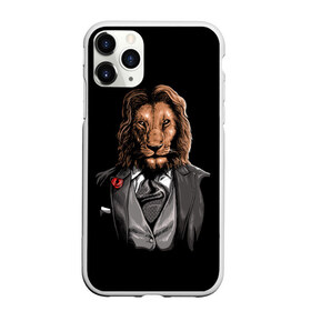 Чехол для iPhone 11 Pro матовый с принтом Мистер Лев в Кировске, Силикон |  | animal | beast | king | lion | mister | nature | roar | solider | tsar | war | джентльмен | зверь животное | король | лев | мистер | природа | рык | царь