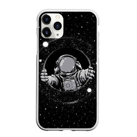 Чехол для iPhone 11 Pro Max матовый с принтом Черная дыра в Кировске, Силикон |  | astronaut | cosmonaut | cosmos | galaxy | meteor | moon | planet | space | star | universe | астронавт | бесконечность | вселенная | галактика | космонавт | космос | черная дыра