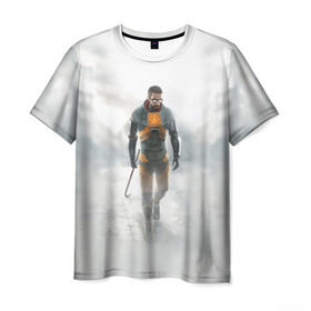 Мужская футболка 3D с принтом Half - life в Кировске, 100% полиэфир | прямой крой, круглый вырез горловины, длина до линии бедер | half | life | гордон | фримен | хедкраб