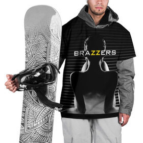 Накидка на куртку 3D с принтом Brazzers в Кировске, 100% полиэстер |  | brazzers