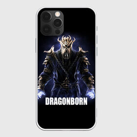 Чехол для iPhone 12 Pro Max с принтом Dragonborn в Кировске, Силикон |  | game | the elder scrolls v: skyrim | драконорожденный | игра | игрок