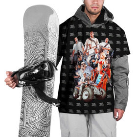 Накидка на куртку 3D с принтом GTA 5 в Кировске, 100% полиэстер |  | Тематика изображения на принте: auto | grand | gta | theft | гта