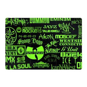 Магнитный плакат 3Х2 с принтом Hip-Hop в Кировске, Полимерный материал с магнитным слоем | 6 деталей размером 9*9 см | Тематика изображения на принте: akon | eminem | hip hop | snoop dogg | wu tang | xzibit | хип хоп | эминем