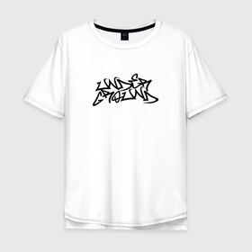 Мужская футболка хлопок Oversize с принтом UNDERGROUND в Кировске, 100% хлопок | свободный крой, круглый ворот, “спинка” длиннее передней части | graffity | hip hop | rap | underground | андеграунд | граффити | рэп | хип хоп