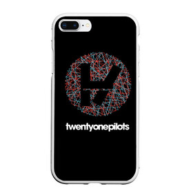 Чехол для iPhone 7Plus/8 Plus матовый с принтом Twenty one pilots в Кировске, Силикон | Область печати: задняя сторона чехла, без боковых панелей | пилот