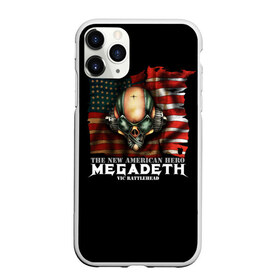 Чехол для iPhone 11 Pro матовый с принтом Megadeth #3 в Кировске, Силикон |  | dave | megadeth | metal | mustaine | rattlehead | rock | thrash | vic | дейв | мастейн | мегадез | мегадет | мегедес | метал | рок | треш