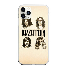 Чехол для iPhone 11 Pro матовый с принтом Led Zeppelin 1 в Кировске, Силикон |  | Тематика изображения на принте: led zeppelin | лед зеппелин | роберт плант