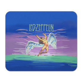 Коврик прямоугольный с принтом Led Zeppelin 2 в Кировске, натуральный каучук | размер 230 х 185 мм; запечатка лицевой стороны | Тематика изображения на принте: led zeppelin | лед зеппелин | роберт плант