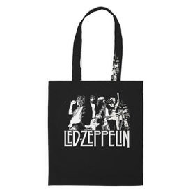 Сумка 3D повседневная с принтом Led Zeppelin 4 в Кировске, 100% полиэстер | Плотность: 200 г/м2; Размер: 34×35 см; Высота лямок: 30 см | led zeppelin | лед зеппелин | роберт плант