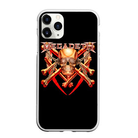 Чехол для iPhone 11 Pro Max матовый с принтом Megadeth 1 в Кировске, Силикон |  | megadeth | дирк вербурен | дэвид эллефсон | дэйв мастейн | кико лоурейро | мегадэт