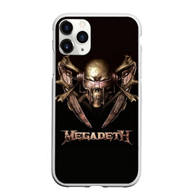 Чехол для iPhone 11 Pro Max матовый с принтом Megadeth 3 в Кировске, Силикон |  | megadeth | дирк вербурен | дэвид эллефсон | дэйв мастейн | кико лоурейро | мегадэт