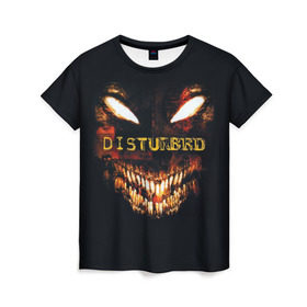 Женская футболка 3D с принтом Disturbed 4 в Кировске, 100% полиэфир ( синтетическое хлопкоподобное полотно) | прямой крой, круглый вырез горловины, длина до линии бедер | disturbed | donegan | draiman | moyer | wengren | венгрен | дистурбед | дониган | дрейман | мойер | хард рок
