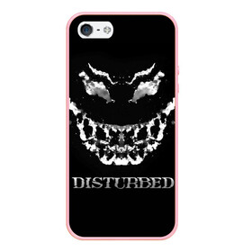 Чехол для iPhone 5/5S матовый с принтом Disturbed 5 в Кировске, Силикон | Область печати: задняя сторона чехла, без боковых панелей | disturbed | donegan | draiman | moyer | wengren | венгрен | дистурбед | дониган | дрейман | мойер | хард рок