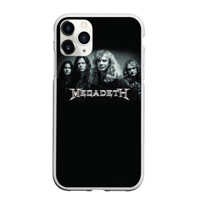 Чехол для iPhone 11 Pro матовый с принтом Megadeth в Кировске, Силикон |  | dave | megadeth | metal | mustaine | rattlehead | rock | thrash | vic | дейв | мастейн | мегадет | метал | рок | треш