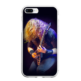 Чехол для iPhone 7Plus/8 Plus матовый с принтом Dave Mustaine в Кировске, Силикон | Область печати: задняя сторона чехла, без боковых панелей | dave | megadeth | metal | mustaine | rattlehead | rock | thrash | vic | дейв | мастейн | мегадет | метал | рок | треш