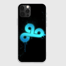 Чехол для iPhone 12 Pro с принтом cs:go - Cloud 9 (Black collection) в Кировске, силикон | область печати: задняя сторона чехла, без боковых панелей | cloud9 | cs | csgo | го | кс