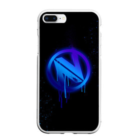 Чехол для iPhone 7Plus/8 Plus матовый с принтом csgo - EnVyUs (Black collection) в Кировске, Силикон | Область печати: задняя сторона чехла, без боковых панелей | Тематика изображения на принте: cs | csgo | envyus | го | кс