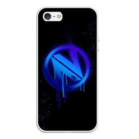 Чехол для iPhone 5/5S матовый с принтом csgo - EnVyUs (Black collection) в Кировске, Силикон | Область печати: задняя сторона чехла, без боковых панелей | Тематика изображения на принте: cs | csgo | envyus | го | кс