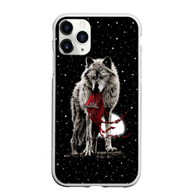 Чехол для iPhone 11 Pro матовый с принтом Серый волк в Кировске, Силикон |  | angry | animal | beast | heaven | moon | night | rage | sky | star | wild | wolf | волк | дикий | животное | звезды | зверь | злость | красная шапочка | луна | небеса | небо | ночь | сказка | ярость