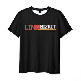 Мужская футболка 3D с принтом Limp Bizkit в Кировске, 100% полиэфир | прямой крой, круглый вырез горловины, длина до линии бедер | fred durst | limp bizkit | лим бискит | фред дерст
