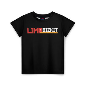 Детская футболка 3D с принтом Limp Bizkit в Кировске, 100% гипоаллергенный полиэфир | прямой крой, круглый вырез горловины, длина до линии бедер, чуть спущенное плечо, ткань немного тянется | fred durst | limp bizkit | лим бискит | фред дерст