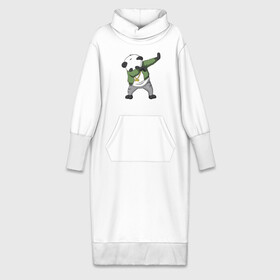 Платье удлиненное хлопок с принтом Panda dab в Кировске,  |  | dab | dab n dance | panda dab | панда