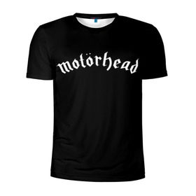 Мужская футболка 3D спортивная с принтом Motorhead в Кировске, 100% полиэстер с улучшенными характеристиками | приталенный силуэт, круглая горловина, широкие плечи, сужается к линии бедра | Тематика изображения на принте: motorhead | моторхэд