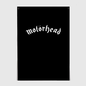 Постер с принтом Motorhead в Кировске, 100% бумага
 | бумага, плотность 150 мг. Матовая, но за счет высокого коэффициента гладкости имеет небольшой блеск и дает на свету блики, но в отличии от глянцевой бумаги не покрыта лаком | motorhead | моторхэд