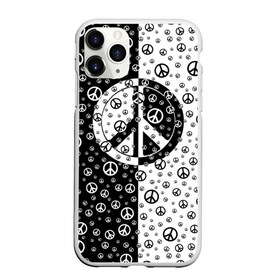 Чехол для iPhone 11 Pro матовый с принтом Peace Symbol в Кировске, Силикон |  | Тематика изображения на принте: love | peace | symbol | знак | любовь | мир | пацифик | пацифика | сигнал | символ | хиппи