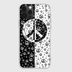 Чехол для iPhone 12 Pro с принтом Peace Symbol в Кировске, силикон | область печати: задняя сторона чехла, без боковых панелей | love | peace | symbol | знак | любовь | мир | пацифик | пацифика | сигнал | символ | хиппи