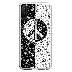 Чехол для Honor P30 с принтом Peace Symbol в Кировске, Силикон | Область печати: задняя сторона чехла, без боковых панелей | love | peace | symbol | знак | любовь | мир | пацифик | пацифика | сигнал | символ | хиппи