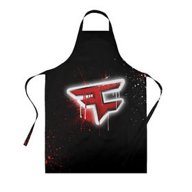 Фартук 3D с принтом cs:go - Faze clan (Black collection) в Кировске, 100% полиэстер | общий размер — 65 х 85 см, ширина нагрудника — 26 см, горловина — 53 см, длина завязок — 54 см, общий обхват в поясе — 173 см. Принт на завязках и на горловине наносится с двух сторон, на основной части фартука — только с внешней стороны | black | clan | csgo | faze | ксго | фейз