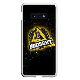 Чехол для Samsung S10E с принтом csgo - Godsent (Black collection) в Кировске, Силикон | Область печати: задняя сторона чехла, без боковых панелей | Тематика изображения на принте: black | csgo | godsent | годсент | ксго