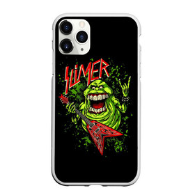 Чехол для iPhone 11 Pro матовый с принтом SLIMER в Кировске, Силикон |  | slayer | слейер