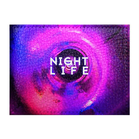Обложка для студенческого билета с принтом Night life в Кировске, натуральная кожа | Размер: 11*8 см; Печать на всей внешней стороне | Тематика изображения на принте: color | life | night | party | вечеринка | дискотека | жизнь | ночная | ночь | туса