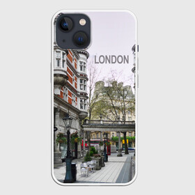 Чехол для iPhone 13 с принтом Улицы Лондона в Кировске,  |  | boulevard | city | england | london | street | united kingdom | англия | бульвар | великобритания | город | лондон | улица