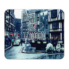 Коврик прямоугольный с принтом Улицы Лондона в Кировске, натуральный каучук | размер 230 х 185 мм; запечатка лицевой стороны | city | england | flag | heart | i | london | love | street | united kingdom | англия | великобритания | город | лондон | люблю | сердце | улица | флаг | я