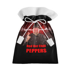Подарочный 3D мешок с принтом Red Hot Chili Peppers в Кировске, 100% полиэстер | Размер: 29*39 см | звезда | красный | кумир | музыка | перец | рок | рок группа | хит