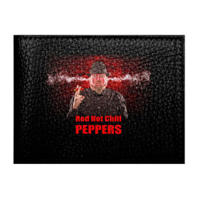 Обложка для студенческого билета с принтом Red Hot Chili Peppers в Кировске, натуральная кожа | Размер: 11*8 см; Печать на всей внешней стороне | Тематика изображения на принте: звезда | красный | кумир | музыка | перец | рок | рок группа | хит