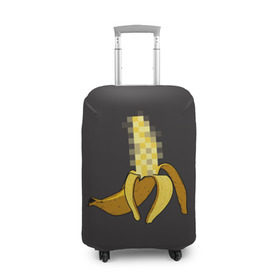Чехол для чемодана 3D с принтом XXX Banana в Кировске, 86% полиэфир, 14% спандекс | двустороннее нанесение принта, прорези для ручек и колес | banana | erotic | food | fruit | funny | hipster | xxx | банан | еда | прикол | фрукт | хипстер