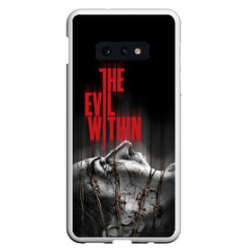 Чехол для Samsung S10E с принтом The Evil Within в Кировске, Силикон | Область печати: задняя сторона чехла, без боковых панелей | evil | horror | зло | ужас | хоррор