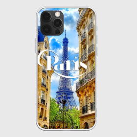 Чехол для iPhone 12 Pro Max с принтом Париж Эйфелева башня в Кировске, Силикон |  | architecture | city | eiffel tower | houses | paris | street | the sky | архитектура | город | дома | небо | париж | улица | эйфелева башня